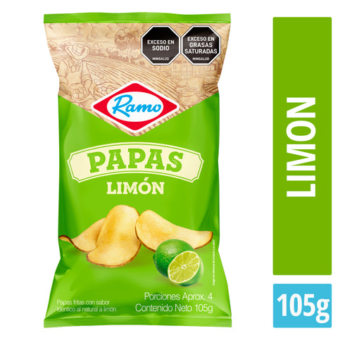 PAPA RAMO CASERA 105G LIMON